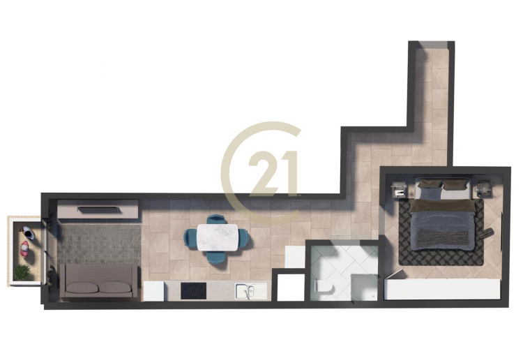 1 Bedroom Apartment For Sale