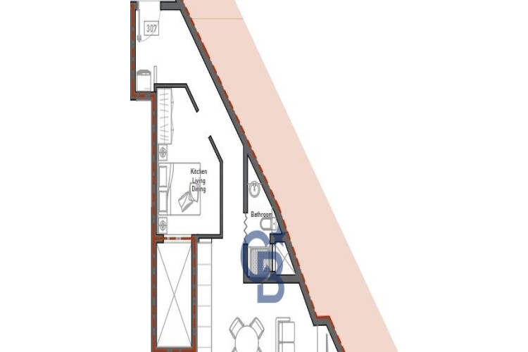 1 Bedroom Penthouse For Sale